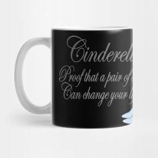 Cinderella Shoes T-Shirt Mug